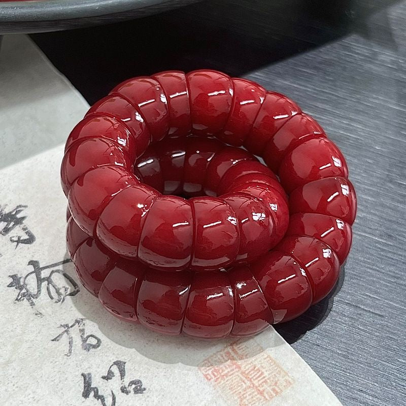 Colorful Intestine-Shaped Bodhi Root