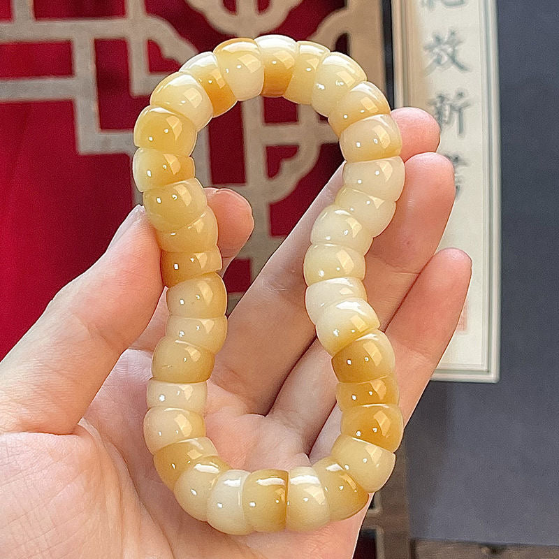 Colorful Intestine-Shaped Bodhi Root