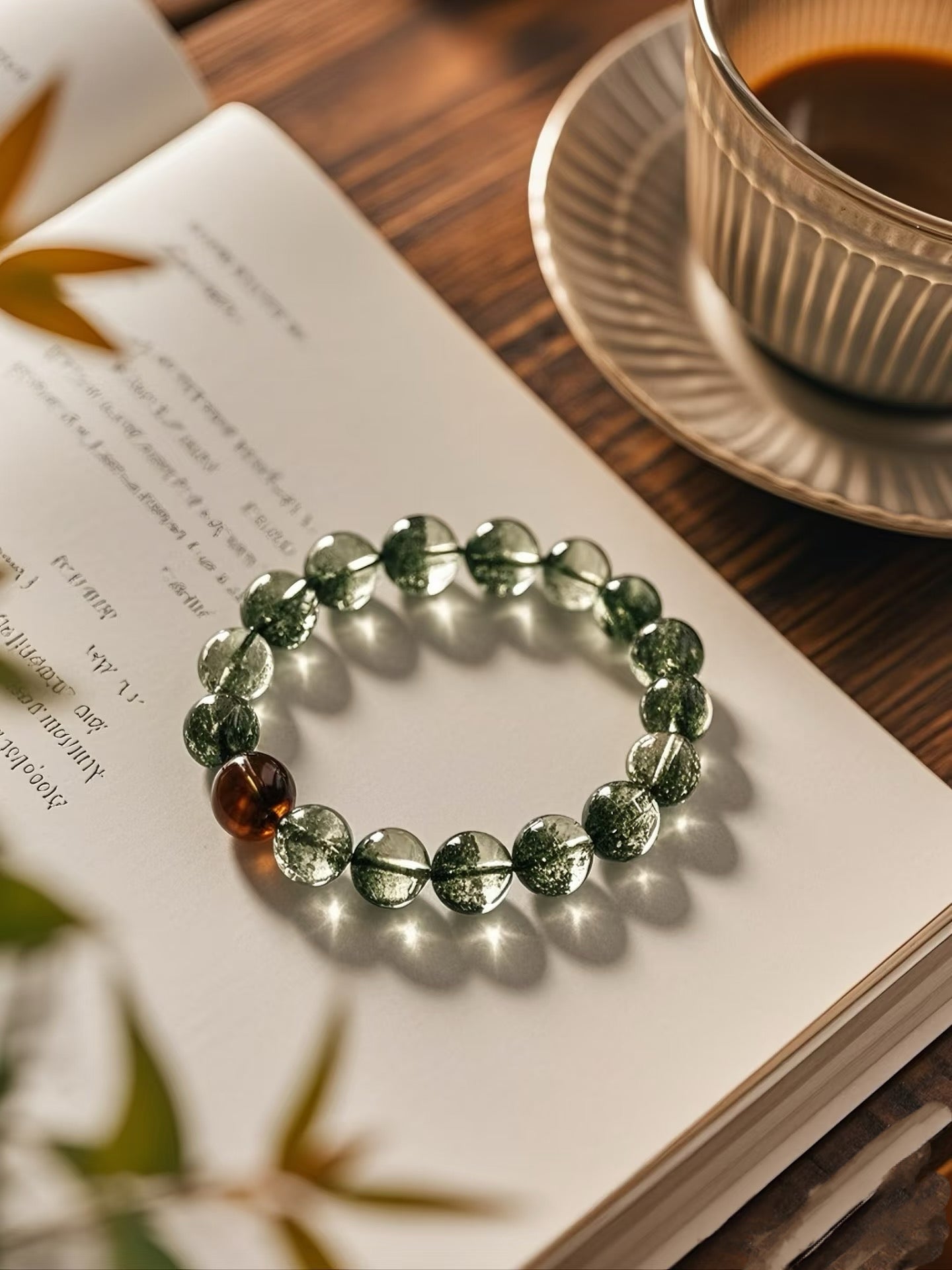 Green Phantom Crystal Bracelet