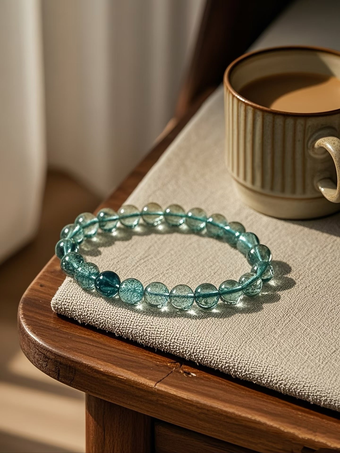 Green Phantom Crystal Bracelet