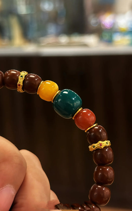 Vintage-Style Monkey Head Bracelet