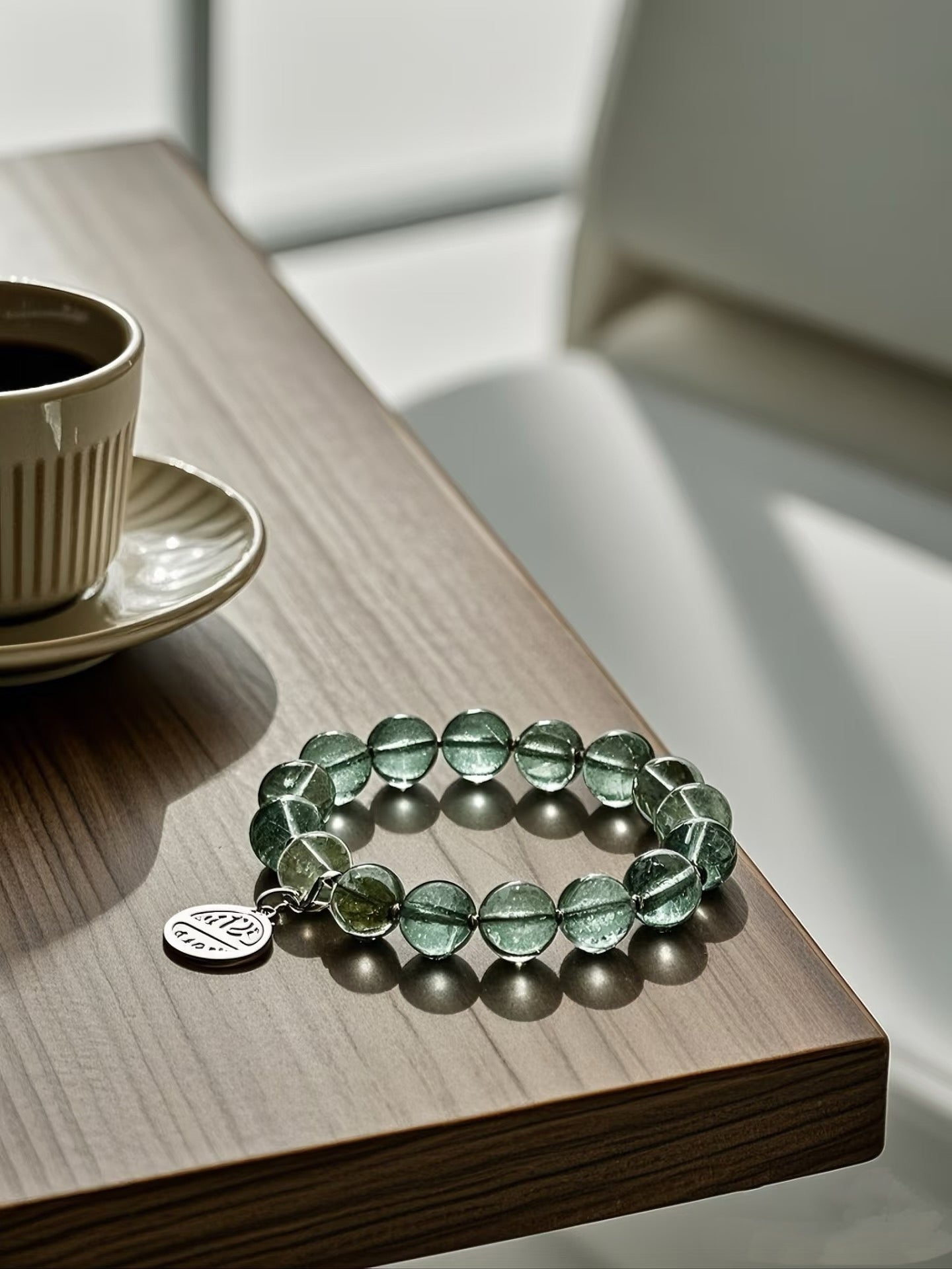 Green Phantom Crystal Bracelet