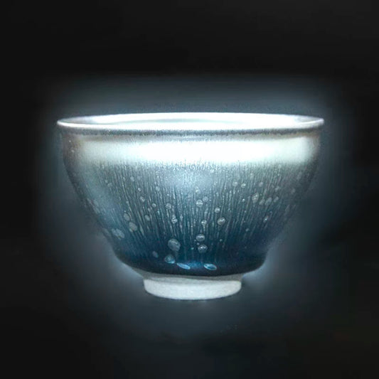 Starry Oil-Drop Shukou Bowl