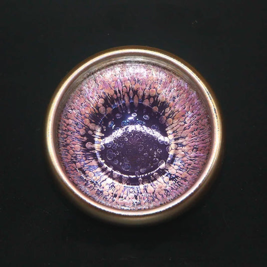 Golden Thread Oil-Drop Bowl