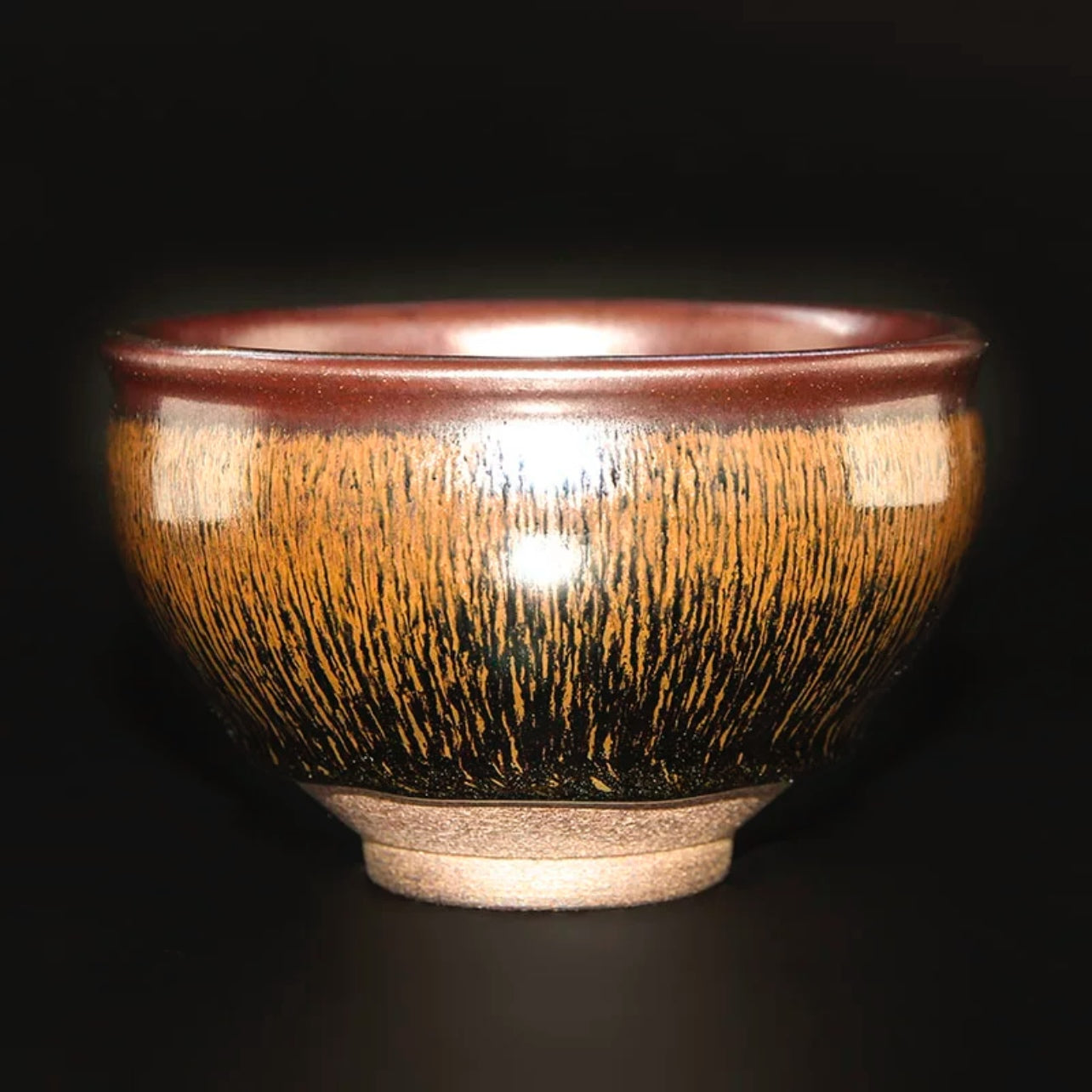 Purple Qi Rising Hare Fur General Cup